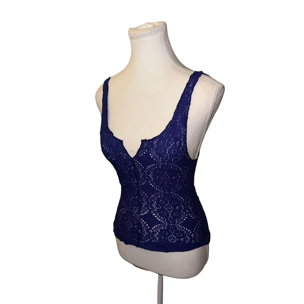 Intimately Free People Lace Stretch Tank